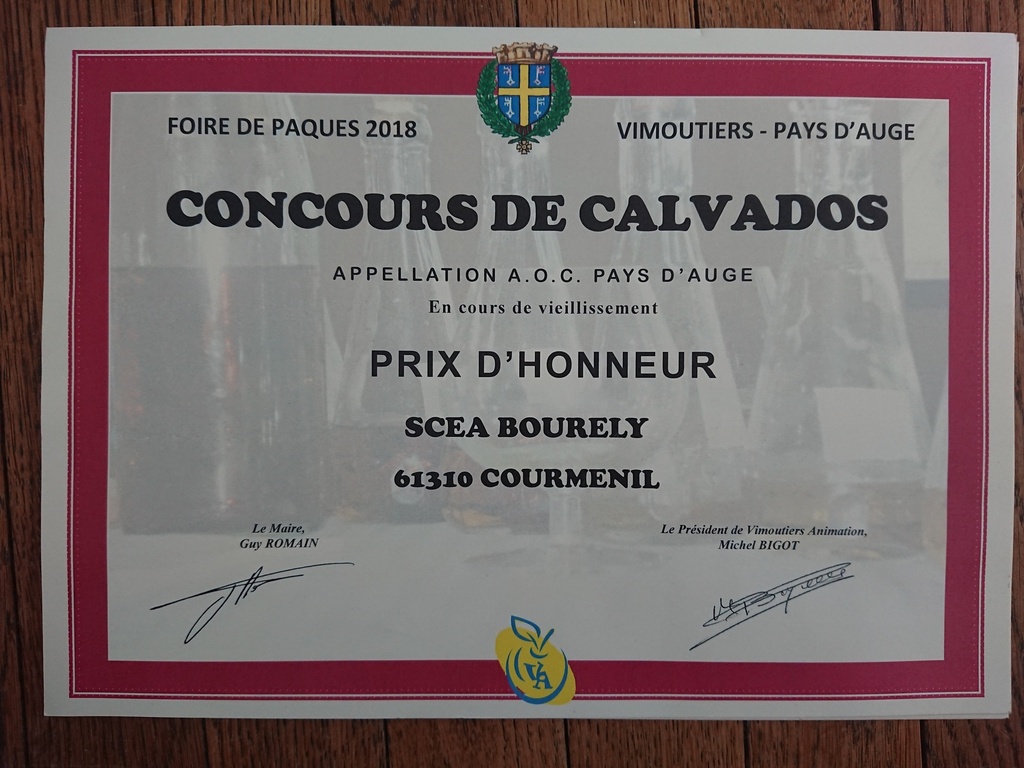 XO-Calvados Pays d'Auge Hors d'Âge