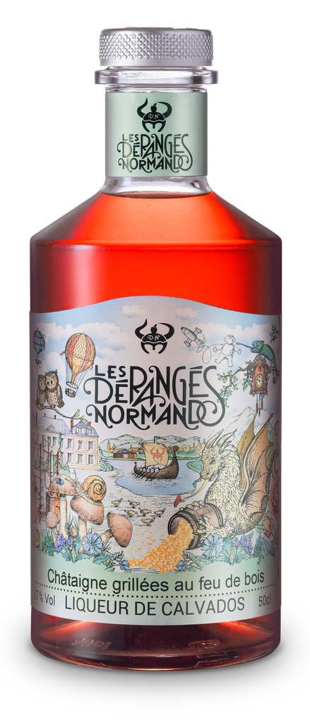 Dérangé Châtaignes grillées au feu de bois